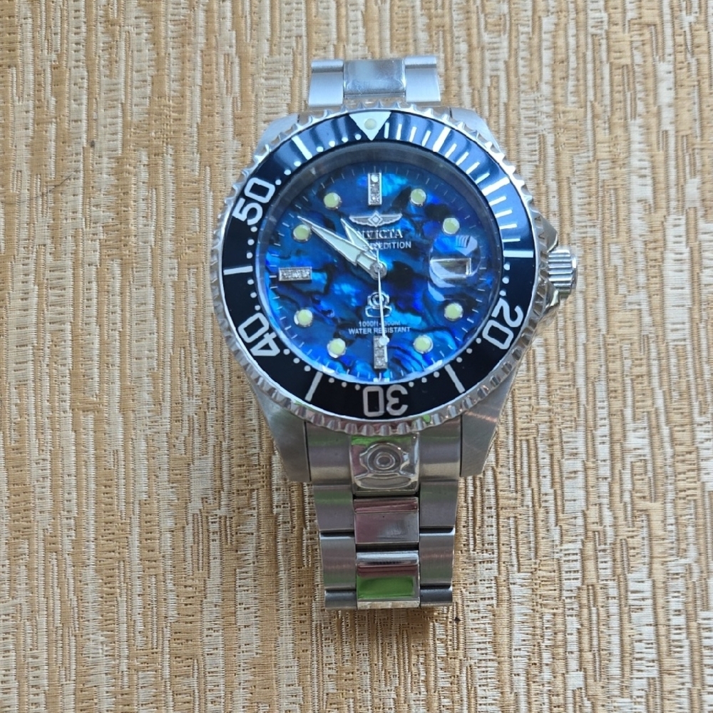 Invicta Grand Diver Blue Dial Watch